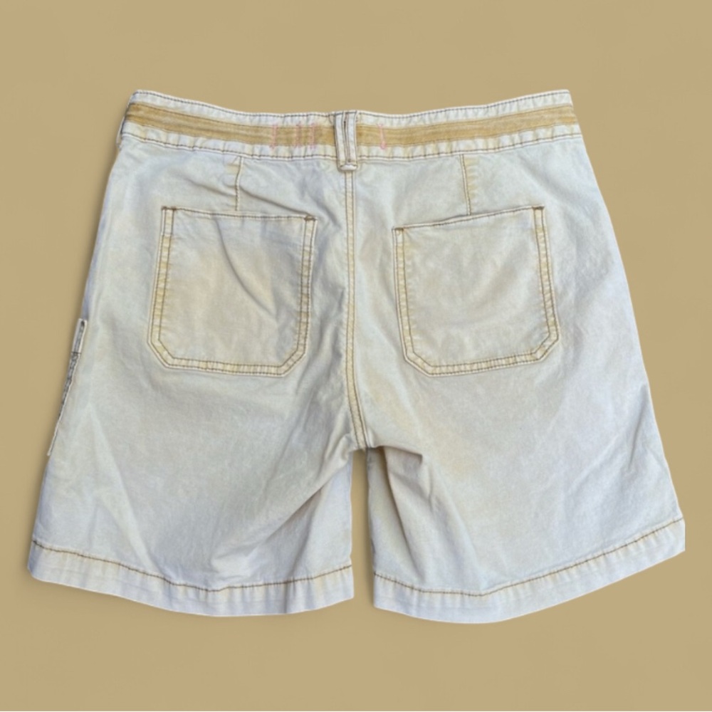 Anthropologie Hei Hei Mustard Cargo Shorts- Size 30 - Picture 3 of 3
